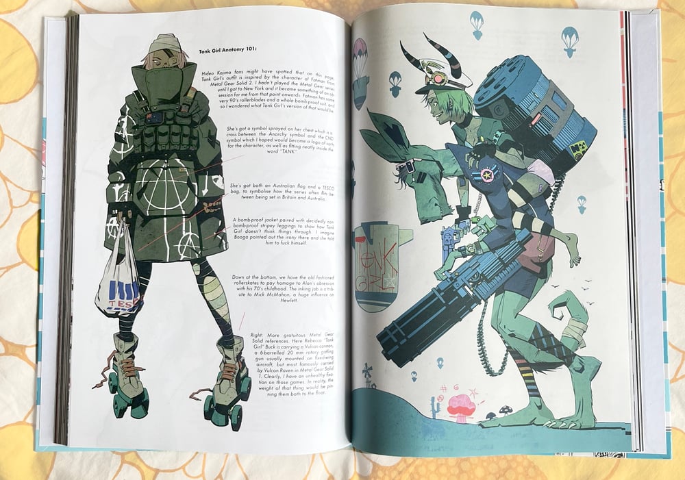 1983 Towards Tomorrow - Art Book (+ bonus Jill Off book)