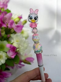 Image 1 of Daisy In Pink Dress Pen