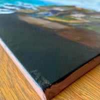 Image 3 of Lighthouse Painting w/Be Here Now Lyrics