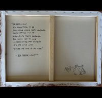 Image 2 of Lighthouse Painting w/Be Here Now Lyrics