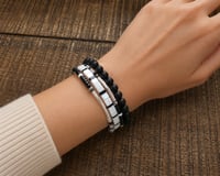 Image 1 of Black and White Stack