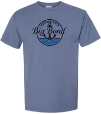 Image 4 of ComfortWash by Hanes Unisex T-Shirt in Silverstone, Horizon Orange, Soothing Blue or Saltwater