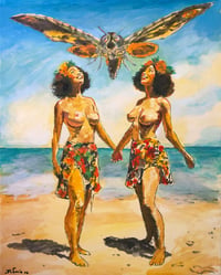 Mothra Twins Print 
