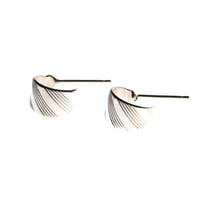Image 1 of Huggie Earrings (Sterling Silver)