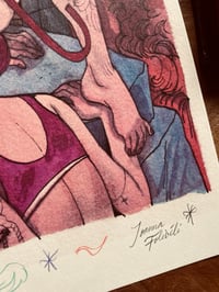 Image 2 of Bergère signed print