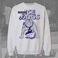 Image 1 of Ice Dawgs Ash Crewneck Sweatshirt 