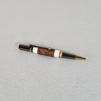 Image 6 of Walnut Burl Majestic Squire Pen, High End Calligraphy, #0316