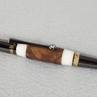 Image 7 of Walnut Burl Majestic Squire Pen, High End Calligraphy, #0316