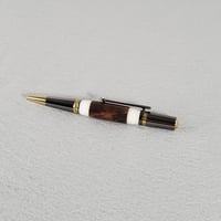 Image 8 of Walnut Burl Majestic Squire Pen, High End Calligraphy, #0316