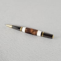 Image 11 of Walnut Burl Majestic Squire Pen, High End Calligraphy, #0316