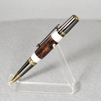 Image 2 of Walnut Burl Majestic Squire Pen, High End Calligraphy, #0316