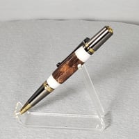 Image 10 of Walnut Burl Majestic Squire Pen, High End Calligraphy, #0316
