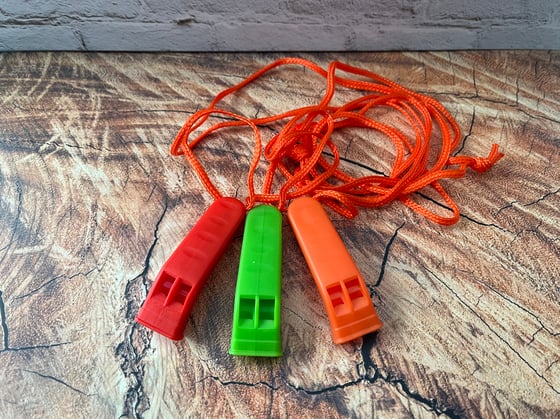 Image of Emergency whistle - 3 pack
