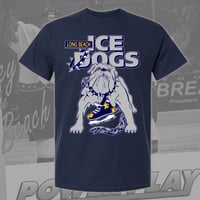 Image 1 of Ice Dawgs Navy T-Shirt