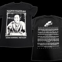 Image 1 of HANOI HANNAH "GOOD MORNING, VIETNAM!" BLACK T-SHIRT (PRE-ORDER)
