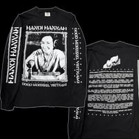 Image 1 of HANOI HANNAH "GOOD MORNING, VIETNAM!" BLACK LONGSLEEVE (PRE-ORDER)