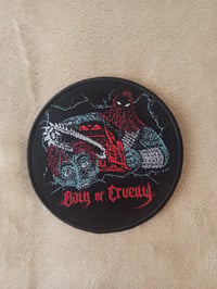 Oath of Cruelty woven patch