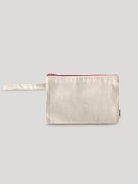 Image 2 of Cacti Handmade Clutch: Natural - Green
