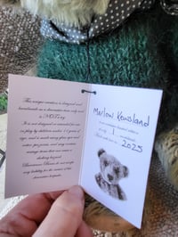 Image 6 of Artist bear by barricane bears "Marlow"