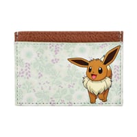 Image 1 of Pokemon Eevee Floral Cardholder Wallet