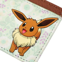 Image 3 of Pokemon Eevee Floral Cardholder Wallet