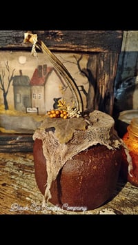 Image 1 of 64oz Primitive Pumpkin Candle 