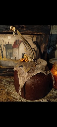 Image 4 of 64oz Primitive Pumpkin Candle 