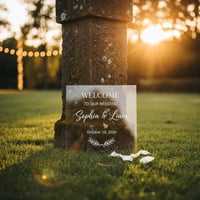 Image 1 of Wedding Welcome Sign