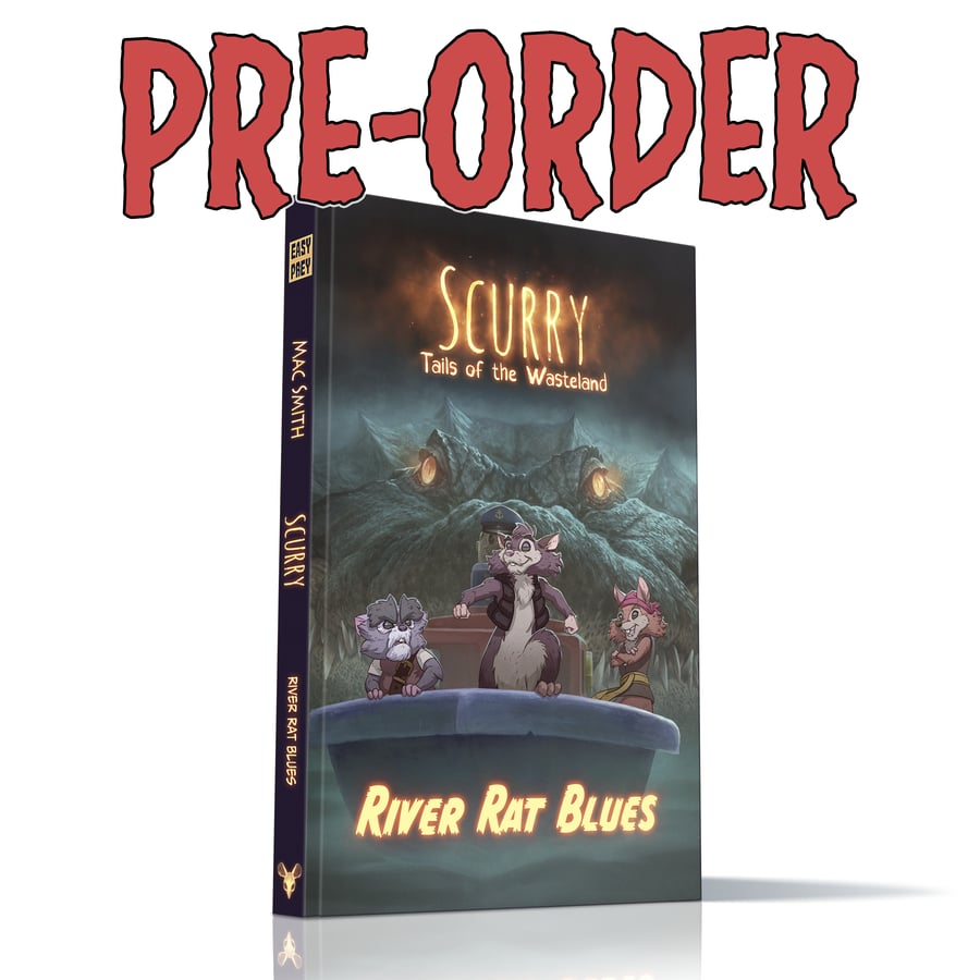 Image of Scurry: Tails of the Wasteland - River Rat Blues (Hardcover) 