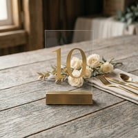 Image 1 of Luxe Acrylic Event Toppers