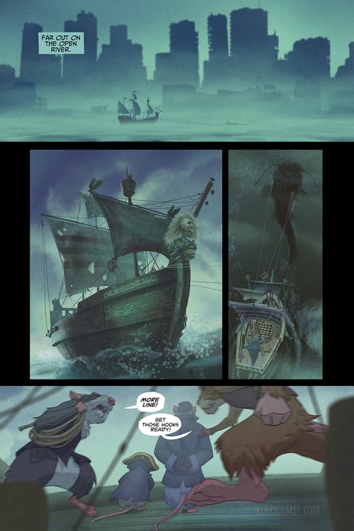 Image of Scurry: Tails of the Wasteland - River Rat Blues (Hardcover)