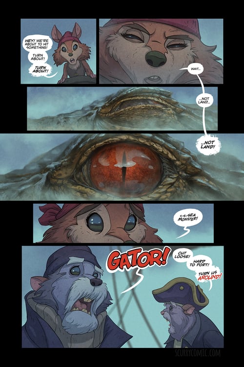 Image of Scurry: Tails of the Wasteland - River Rat Blues (Hardcover) 
