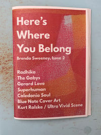 Image 1 of Here’s Where You Belong - PRE ORDER will ship week beginning 18th May. 