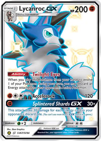 Lycanroc GX (SV67) - Hidden Fates: Shiny Vault - Near Mint