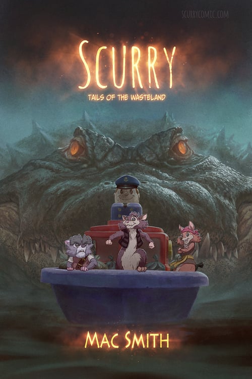 Image of Scurry: Tails of the Wasteland - River Rat Blues PREMIUM HARDCOVER EDITION