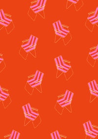 Image 1 of Postkarte - Summerchairs