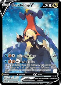 Garchomp V - SWSH10: Astral Radiance Trainer Gallery - Near Mint