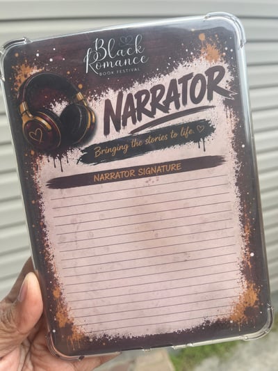 Image of  BRBF 2026 Narrator Signature insert