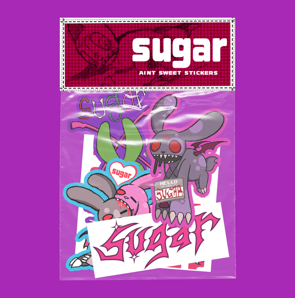 Image of ain’t sweet stickers