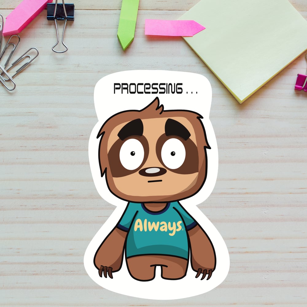 Image of Processing Sticker