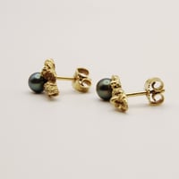 Image 3 of Golden nuggets with pearl 