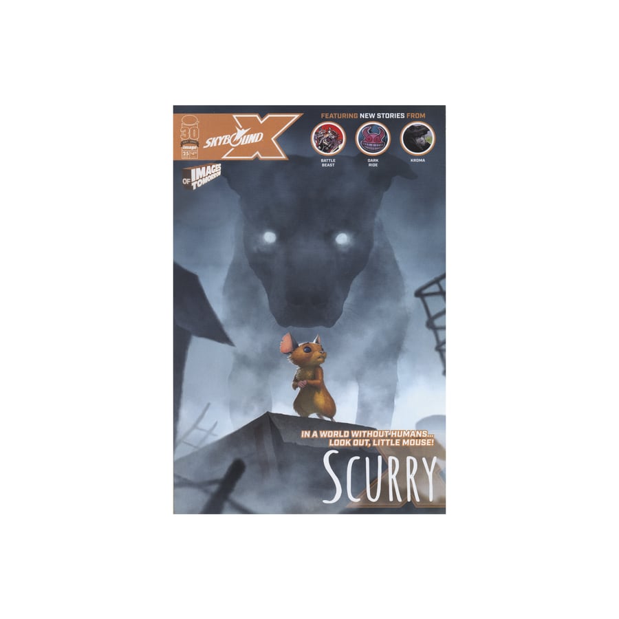 Image of Skybound X #25 (Scurry Variant Cover) Signed by me!