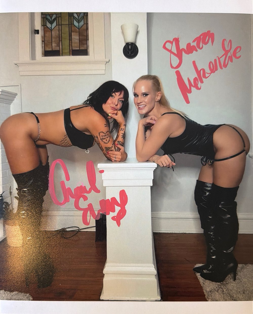 Image of CHARLI EVANS X SHAZZA MCKENZIE 2026 8x10 1