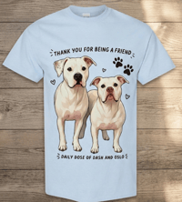 Image 1 of Dash & Oslo blue T-Shirt *Made to order*