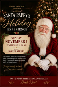 November 1, 2026 The Santa Pappy Experience 