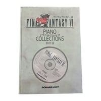 Final Fantasy Piano Collection Book w/ CD