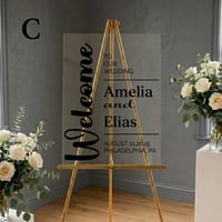 Image 4 of Wedding Welcome Sign
