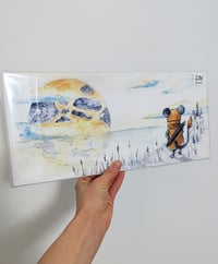 - PRINT - </br> Iko Planche livre - Lune </br> <FONT size="2pt">16x32cm</FONT>