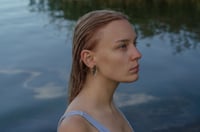 Image 5 of Small landscape earrings I
