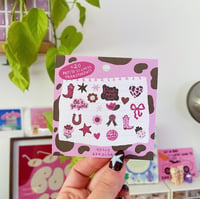 Image 3 of Yee Haw mini stickers pack x20